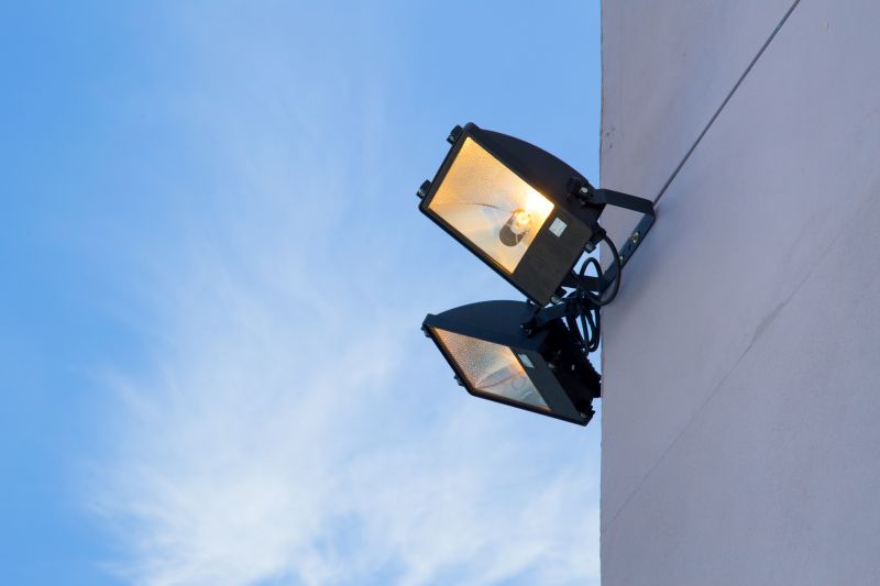 Courtyard Light Installation in Overland Park, KS
