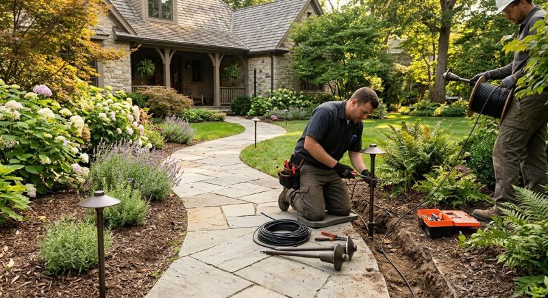 Landscape Lighting Installation in Heber City, UT